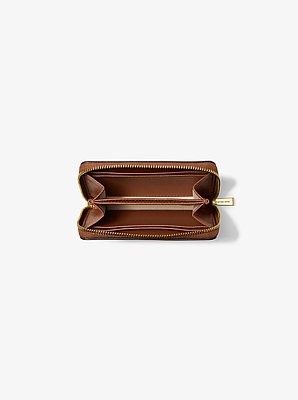 Petit portefeuille Jet Set en cuir