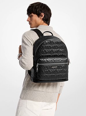 Mochila Hudson tipo c&uacute;pula con logotipo en relieve