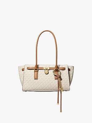 Hamilton Moderne Small Signature Logo Satchel
