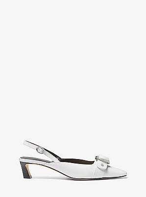 Jaden Leather Slingback Pump