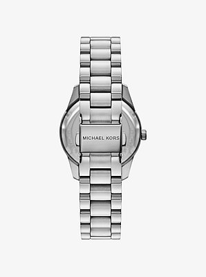 Orologio Lexington mini tonalit&agrave; argento con pav&eacute;