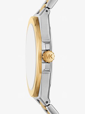 Oversized Callum Two-Tone Watch