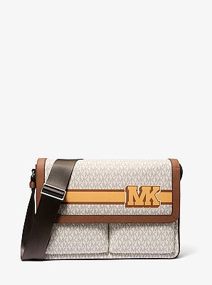 Bolso messenger Pacey con adornos y logotipo exclusivo