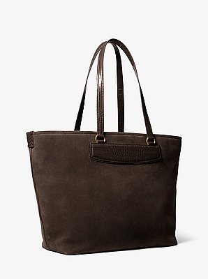 Jet Set Travel Extra-Large Suede Tote Bag