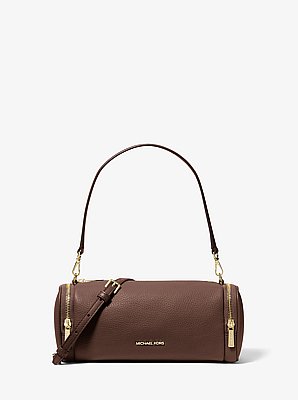 Jet Set Travel Small Pebbled Leather Convertible Crossbody Bag