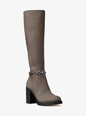 Kacey Polyester Microsuede Boot