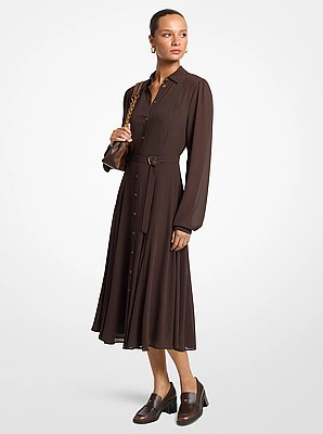 Georgette Shirtdress