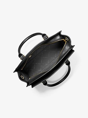 Becca Medium Saffiano Leather Satchel