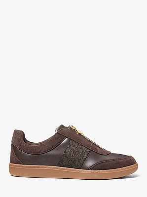 Jovie Zip-Front Sneaker