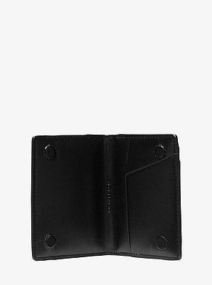 Portefeuille Cooper &agrave; deux volets et &agrave; logo Signature