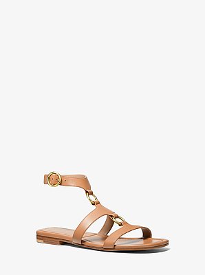 Dusty Ring Leather Sandal