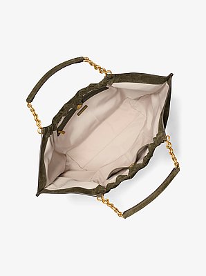 Indie Large Suede Tote Bag