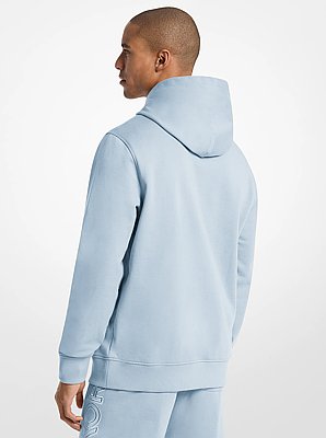 Hoodie en coton &agrave; logo