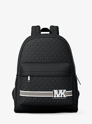 Mochila Pacey con adornos a rayas y logotipo exclusivo