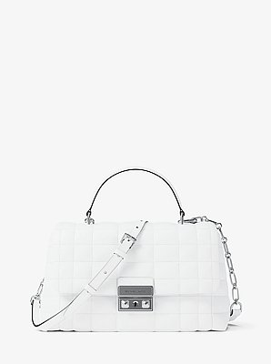 Tribeca Medium Quilted Leather Satchel