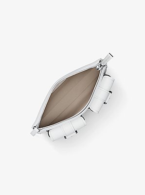 Petite pochette Zoe en cuir grain&eacute;