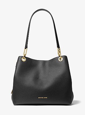 Kensington Large Pebbled Leather Tote Bag