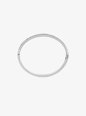 Perforated Logo Bangle