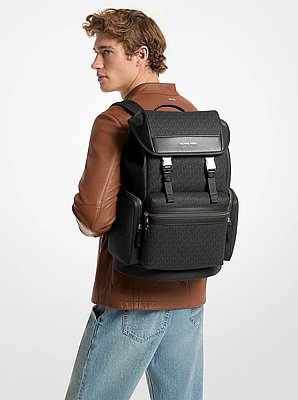 Zaino Jet Set con stampa logo