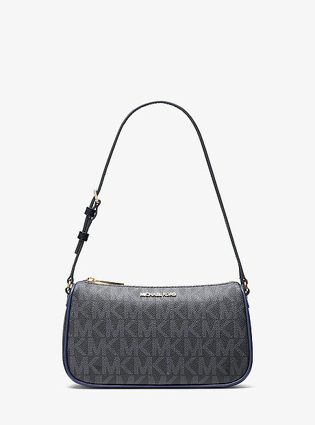 Jet Set Medium Signature Logo Pochette