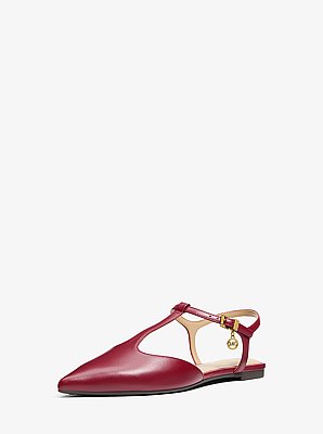 Cherie Flex Leather Flat