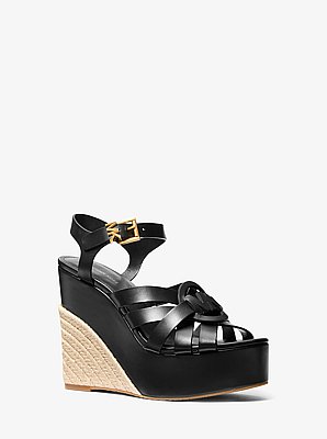 Wedge Erika aus Leder