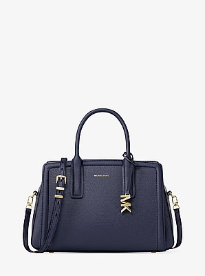 Laila Medium Leather Satchel