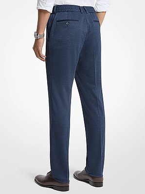 Slim-Fit Stretch Prince De Galle Pants