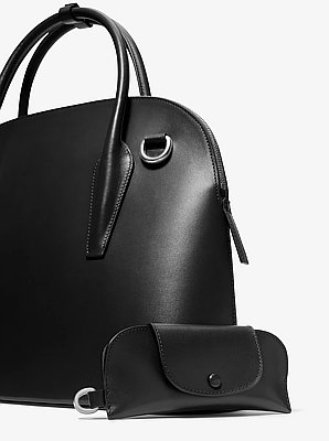 Kaitlin Large Leather Dome Satchel