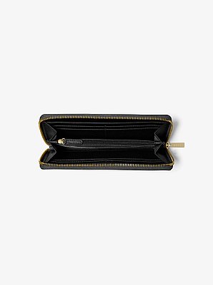Jet Set Travel Large Crossgrain Leather Wallet