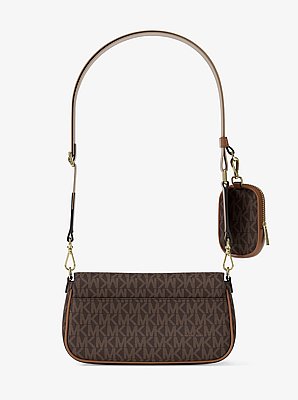 Jet Set Travel Small Signature Logo Crossbody Bag With Pouch