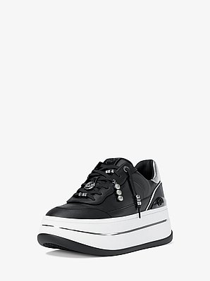 Zapato deportivo Hayes con plataforma y adornos de piel