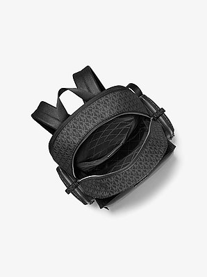 Cooper Leather and Signature Logo Backpack