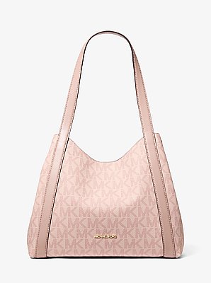 Bolso de hombro Rosemary grande con logotipo