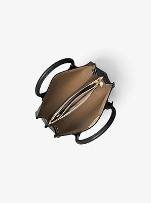 Mercer Medium Pebbled Leather Tote Bag
