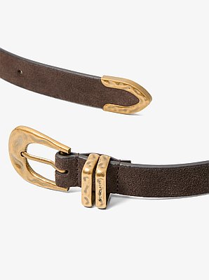 Suede Western Belt