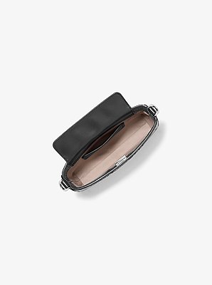 Bryant Small Snake Embossed Leather Convertible Crossbody Bag