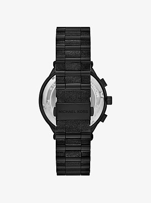 Oversized Billie Frosted Black-Tone Watch