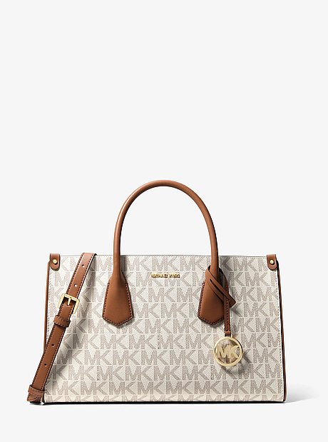 Maple Large Signature Logo Satchel