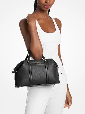 Beck Medium Leather Satchel