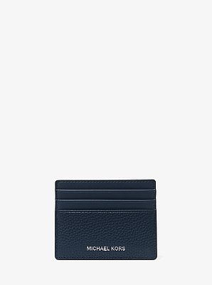Cooper Pebbled Leather Tall Card Case