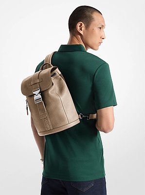 Hudson Leather Aviator Sling Pack