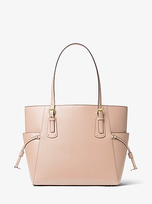 Bolso tote Voyager peque&ntilde;o de piel de grano cruzado