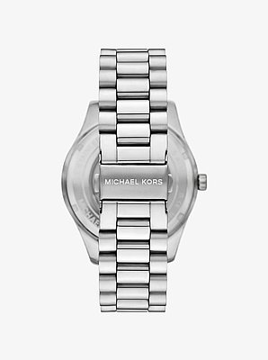 Oversized Lexington Silver-Tone Watch