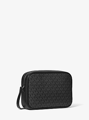 Jet Set Travel Large Signature Logo Camera Crossbody Bag
