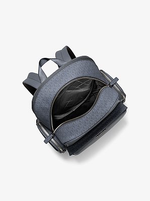 Cooper Leather and Signature Logo Backpack