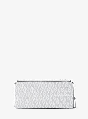 Jet Set Large Signature Logo Continental Wallet