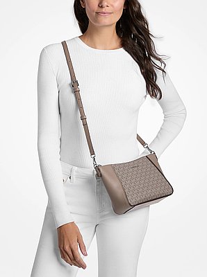 Jet Set Travel Large Smooth and Signature Logo 3-in-1 Tote Bag