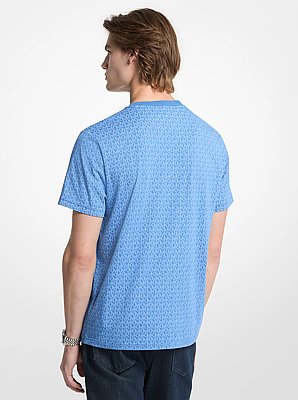 Signature Logo Print Cotton Jersey T-Shirt