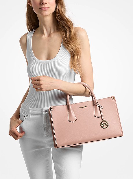Henkeltasche Maple Large aus gekrispeltem Leder